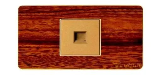 TOMA INTERNET MADERA EMPOTRADO CUBULL